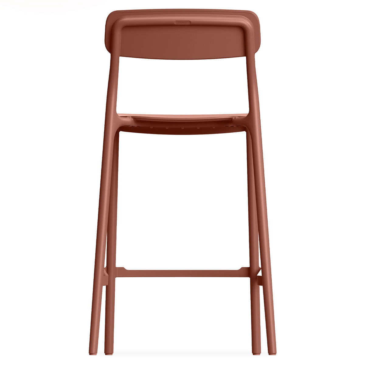 GARTENHOCKER GALIO, 2-er Set - Orange, Kunststoff (52/98.5/54.5cm) - KONSIMO®