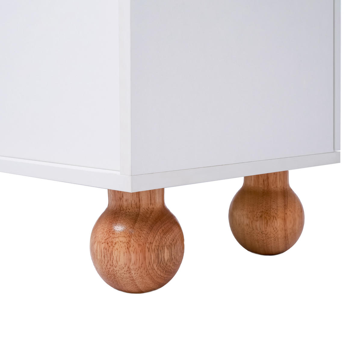 TV-BOARD Weiß und Holzfarben 170/37/47 cm - Weiß, Holzwerkstoff (170/47/37cm) - PANGIVO