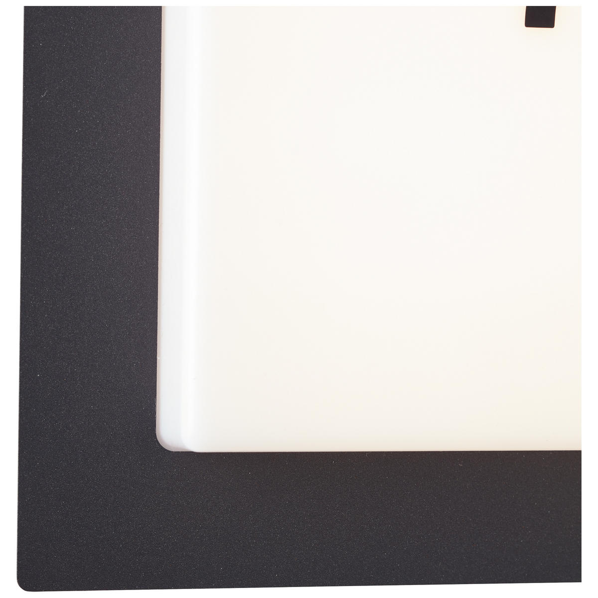 AUSSENWANDLEUCHTE Sten G96503/75 - Schwarz, Metall (30/30/5.8cm) - Brilliant