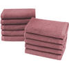 SEIFTÜCHER, 10er-Set, 30x30 cm, 100% Baumwolle, Rosa - Altrosa, Textil (30/30cm) - Zollner