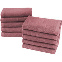 SEIFTÜCHER, 10er-Set, 30x30 cm, 100% Baumwolle, Rosa - Altrosa, Textil (30/30cm) - Zollner