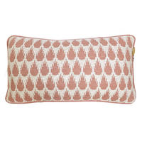 DEKOKISSEN Botanisch Mini gestrickt Rosa 35x60 - Pink, Textil (60/35/12cm) - Malagoon