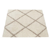 HOCHFLORTEPPICH 160/220 cm Kalmar 441 - Weiß, Textil (160/220cm) - Paco Home