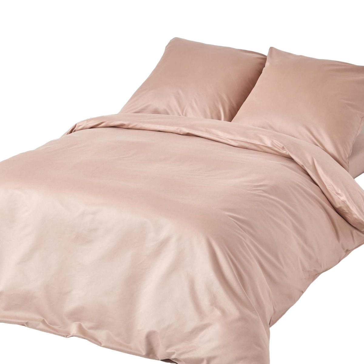 BETTWÄSCHE Premium, Ägyptische Baumwolle, Fadendichte 1000 - Beige, Textil (155/220cm) - Homescapes