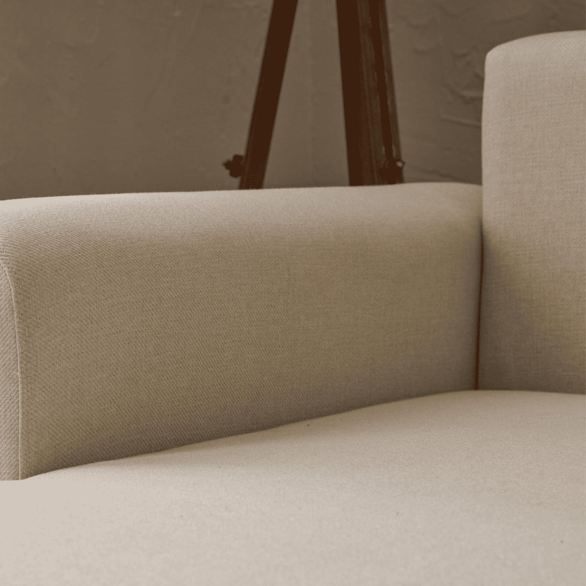 ECKSOFA mit Schlaffunktion und linksseitiger Récamiere - mane 246/160/85 cm - Creme, Holz (160/246cm) - Calicosy