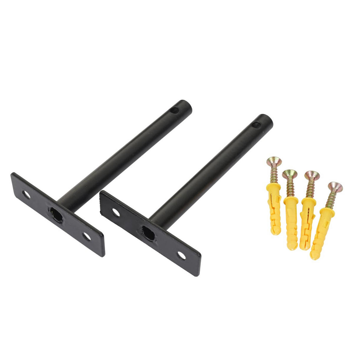 WANDREGAL 8x80x25cm Schublade Massiv-Holz Braun shabby - Braun, Holz (80/8/25cm) - BERLINLODGE