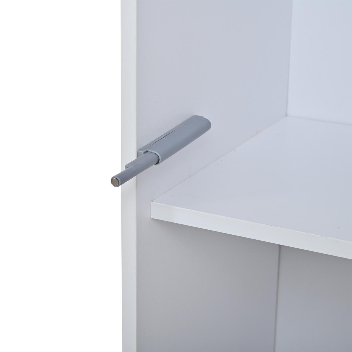 WOHNWAND in Weiß Wohnzimmer-set mit Vitrine und TV-Schrank für das Wohnzimmer - Weiß, Holzwerkstoff (228/170/30cm) - STILVORA