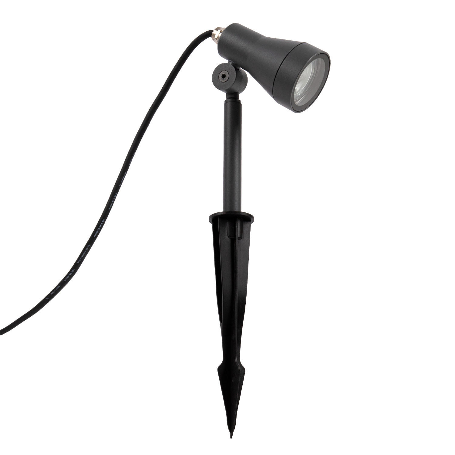 AUSSENLEUCHTE Bospo - Anthrazit, Metall (12/6.5/38cm) - Paco Home