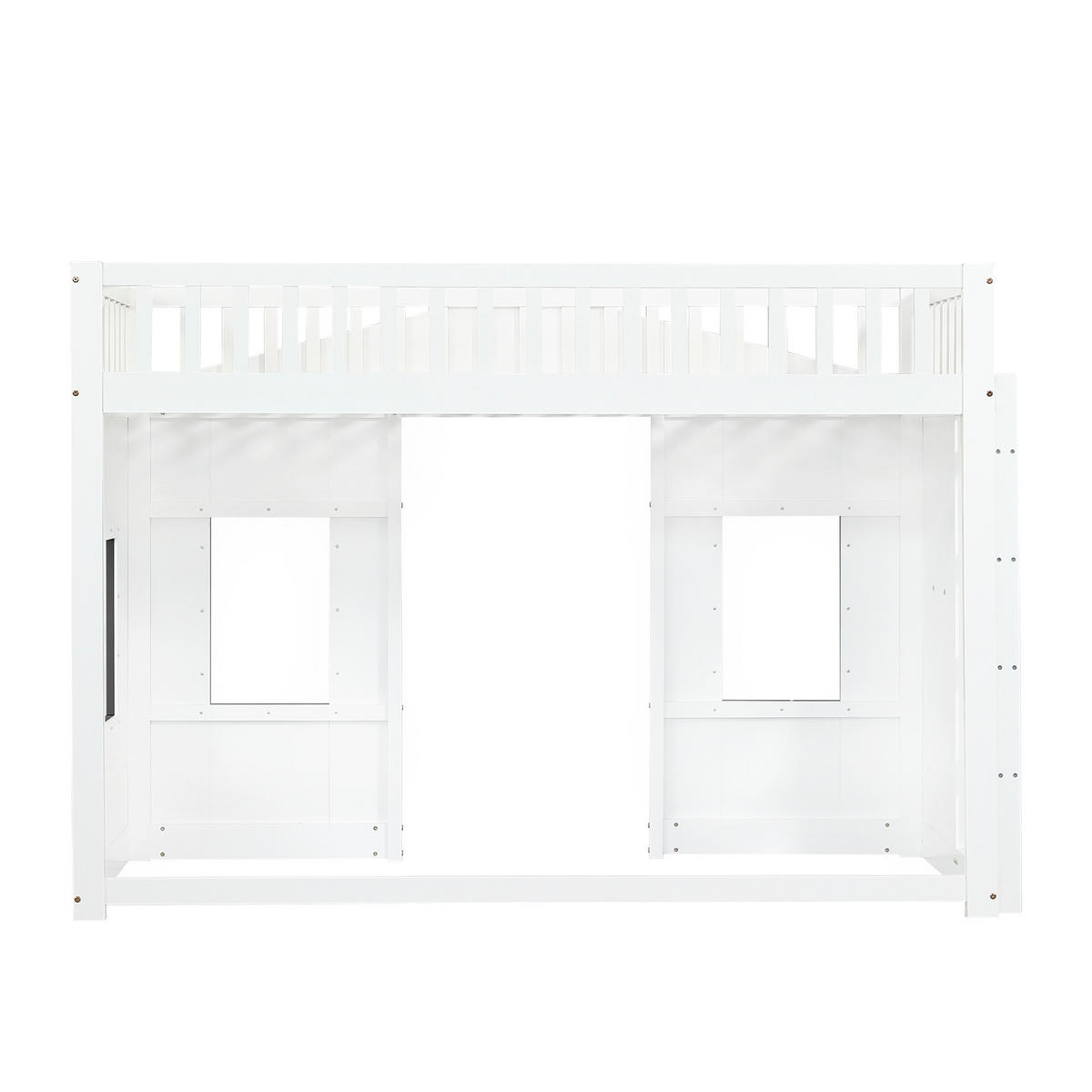 HOCHBETT 90/200 cm Weiß - Weiß, Holz/Holzwerkstoff - Raumix