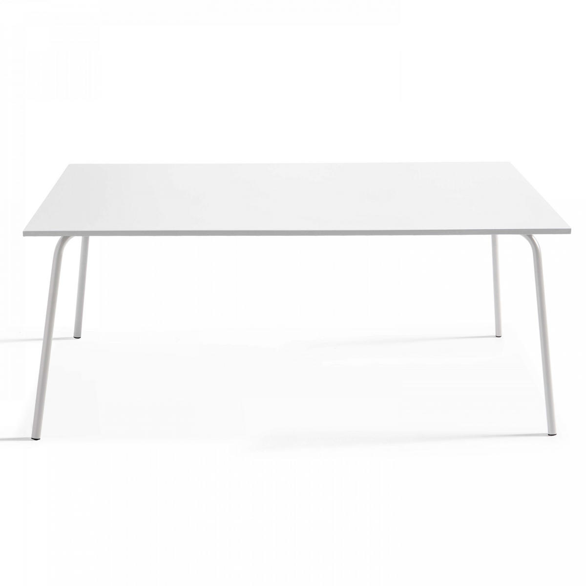 GARTENSET 7-tlg., Weiß - Weiß, Metall - Oviala