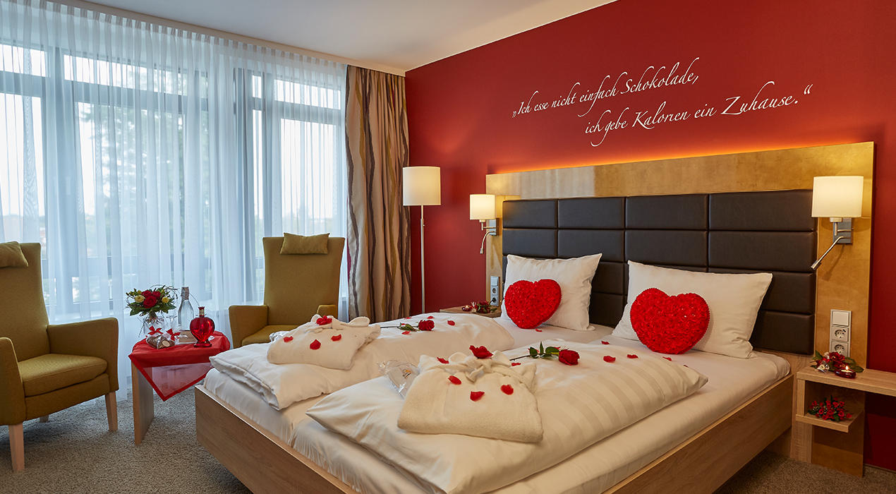 Hotelzimmer Schokoladenhotel Voss