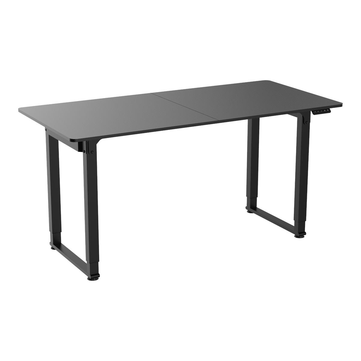 SCHREIBTISCH Kirkkonummi - Schwarz, Holzwerkstoff/Metall (160/75/72cm) - pro.tec