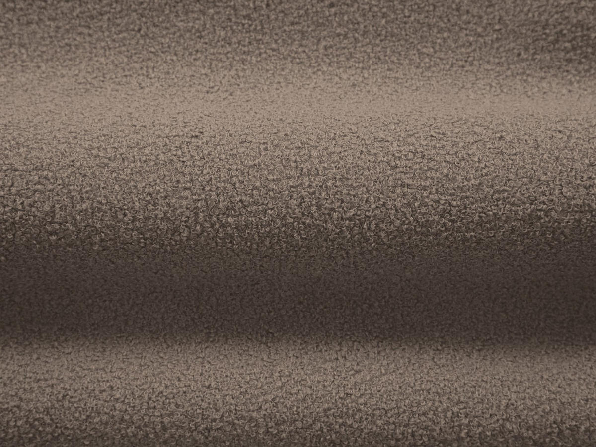 SOFA Jenny aus Boucle hellbraun 3 Sitzplätze - Hellbraun, Textil (90/73/178cm) - Micadoni
