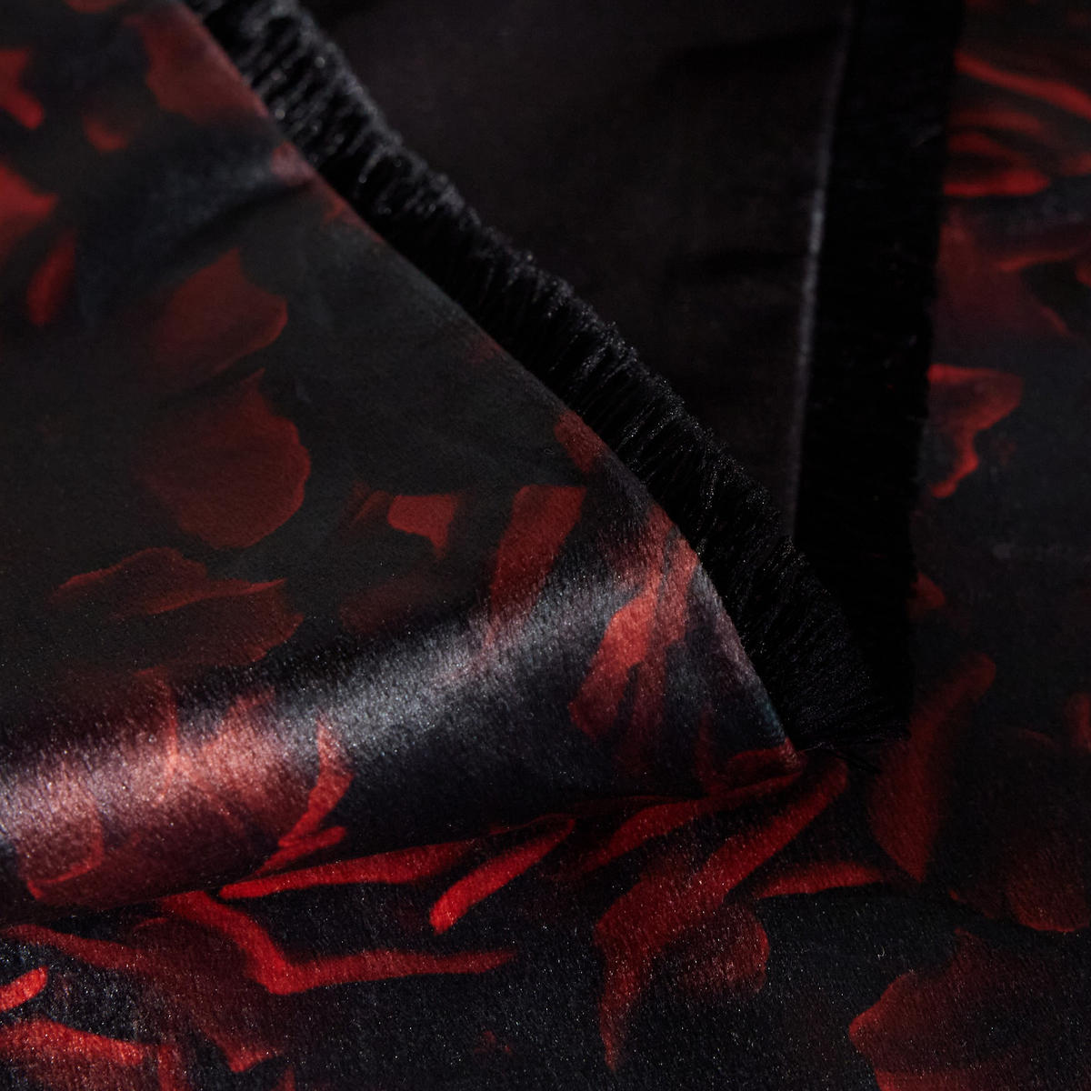 TISCHLÄUFER Estillo - Schwarz, Textil (180/40/1cm) - home&you