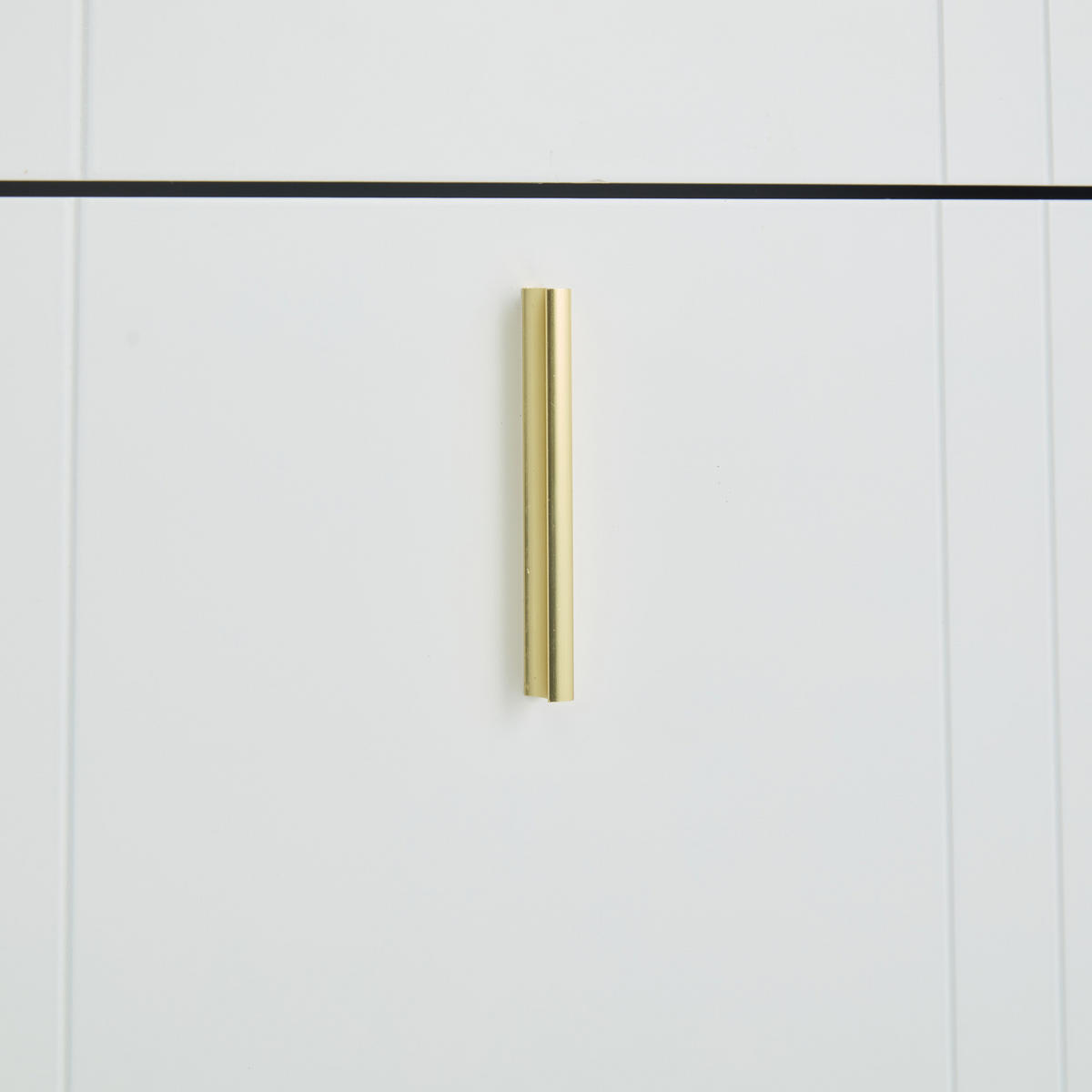 SCHUHSCHRANK aus MDF 80x23x123.5cm in Weiß mit 3 Klappen - Weiß, Holzwerkstoff (80/123.5/23cm) - Modfu