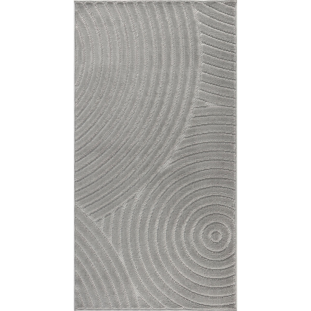 OUTDOORTEPPICH 80/150 cm Grau - Grau, Naturmaterialien/Textil (80/150cm) - LIVABLISS