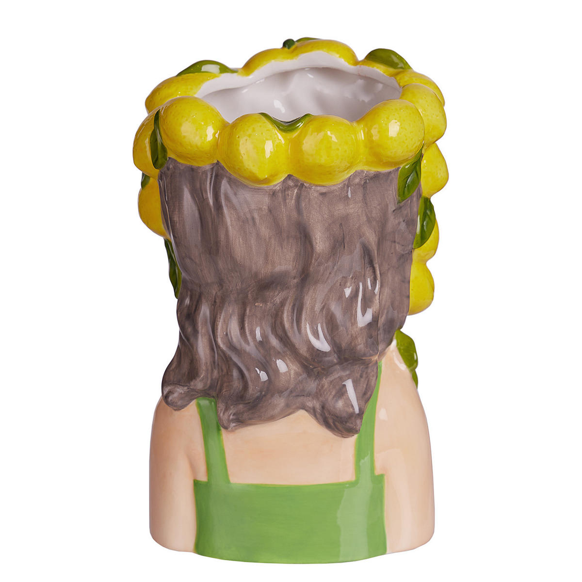 VASE (2er Set) Lemon - Gelb, Stein (24cm) - Butlers