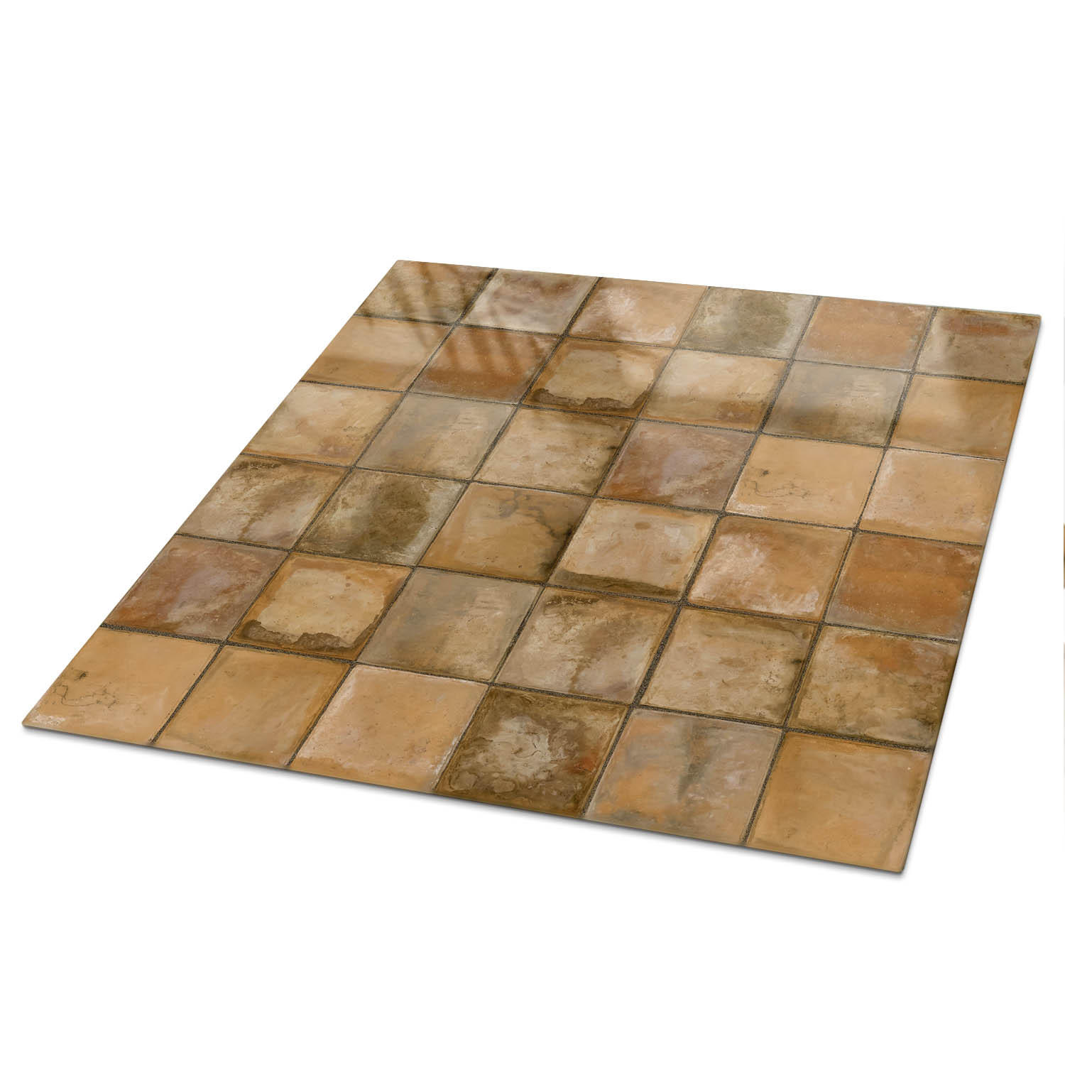 Wallfluent Tischplatte Braun 50x0.4x50 cm