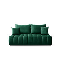 SOFA 200 cm in Grün - Grün, Textil (200/92/115cm) - Home Collective