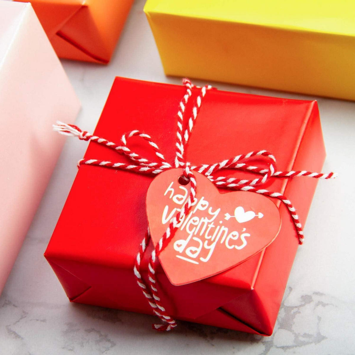 GESCHENKPAPIERROLLE Rot 44,5 cm x 10 m - Rot, Papier (44.5/44.5/44.5cm)