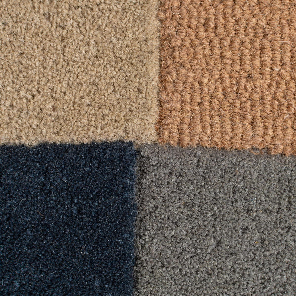 WOLLTEPPICH Geo-Design, mehrfarbig DEBEN COLE, Multi 200x290 cm - Multicolor, Textil (290/200cm) - KADIMA DESIGN
