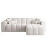 ECKSOFA Nork Creme Rechts - Creme, Holz/Textil (265/180cm) - Graingold