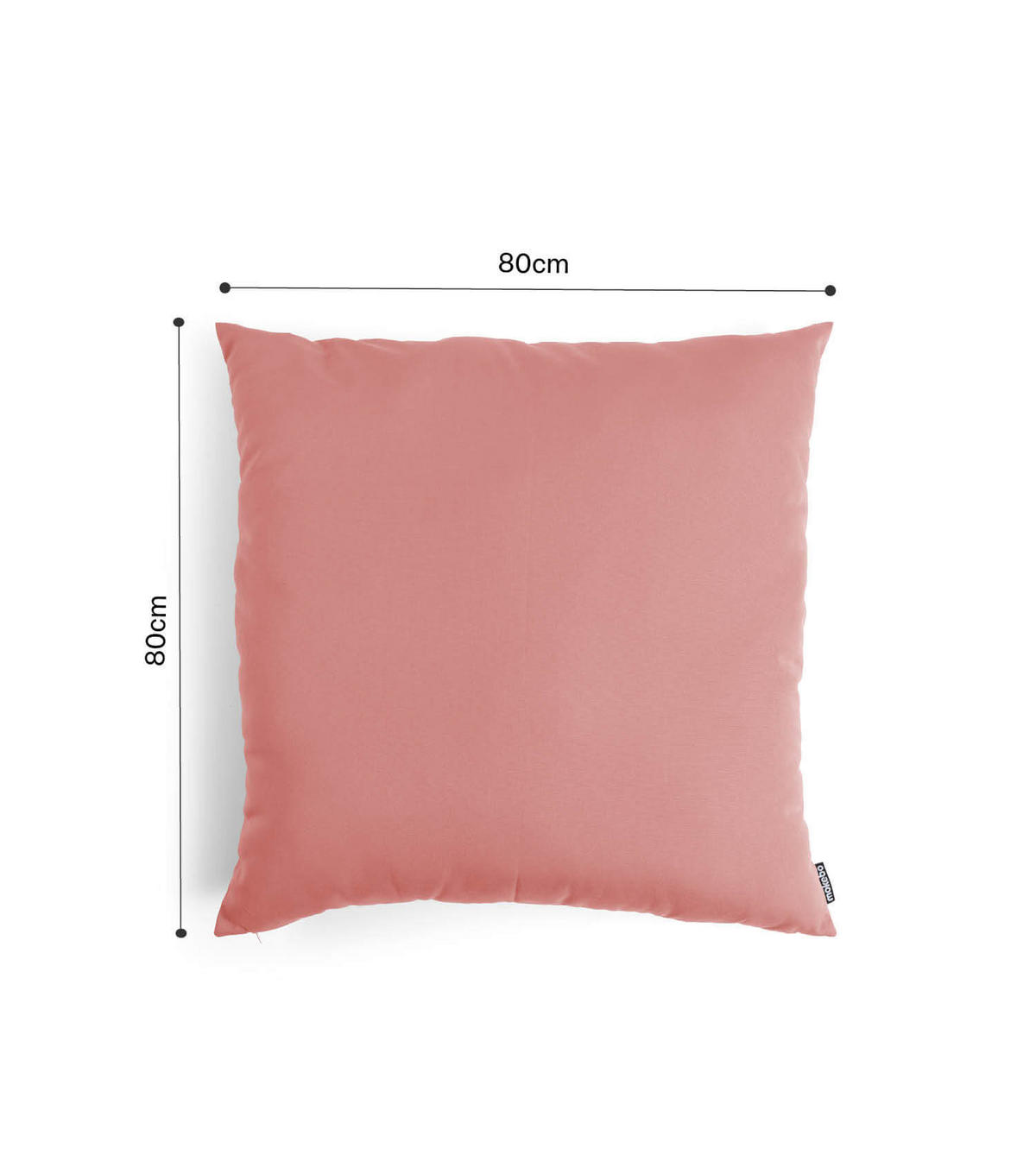 OUTDOORKISSEN Die Wolke 7 - Pink, Textil (80/10cm) - Mokebo