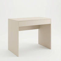 SCHREIBTISCH FORDE BRK1-1S Schubladen Weiß - Weiß, Holzwerkstoff/Kunststoff (50/75/75cm) - Komodee