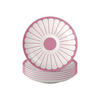KAFFEEUNTERTASSEN Fleur Couleur Cassis ø 14,8 cm 6er Set - Pink, Keramik (14.8cm) - Villeroy & Boch