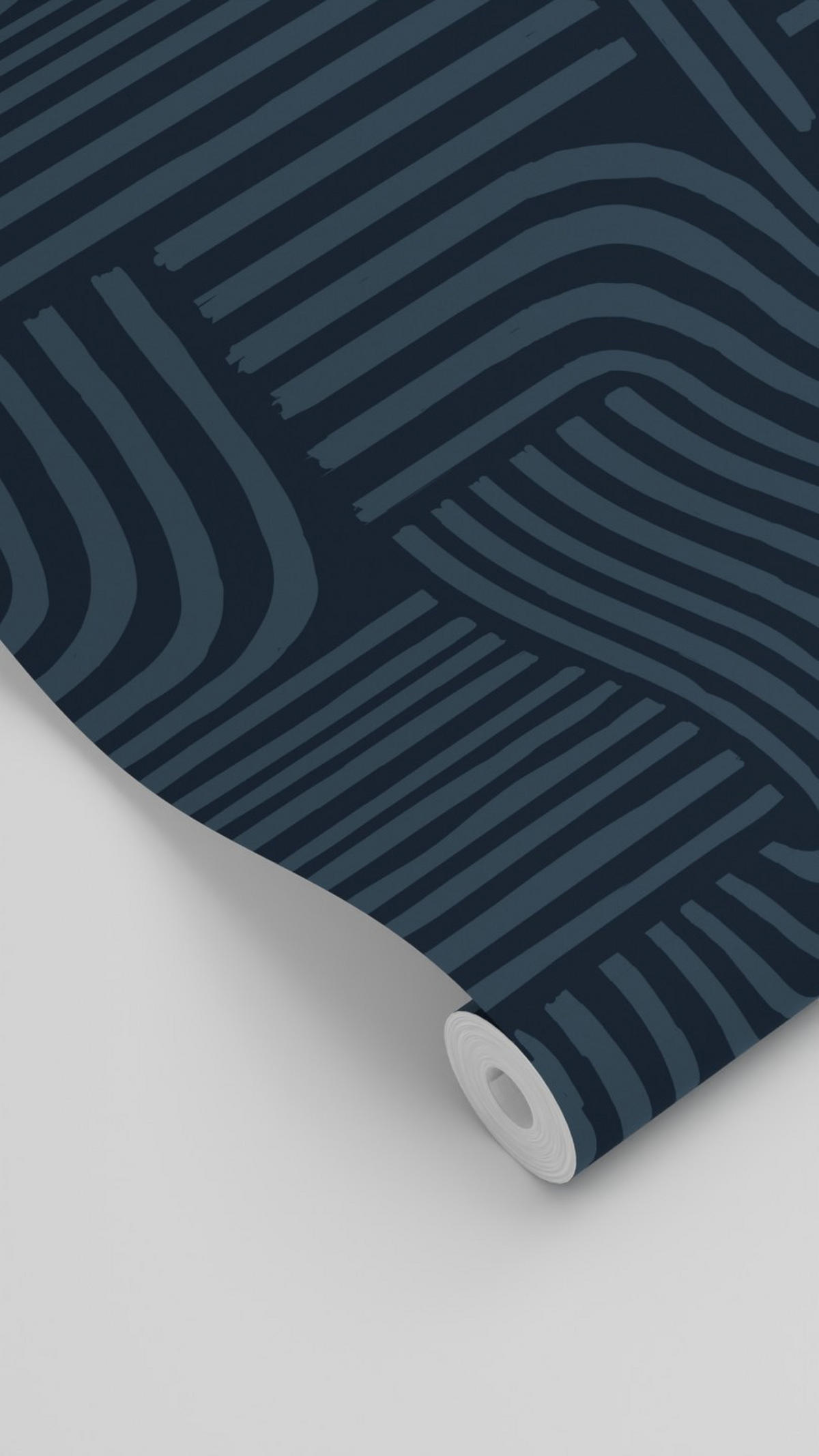 TAPETE 3D-Muster 53 cm x 10.05 m - Blau, Papier (53/1000cm) - ESTAhome