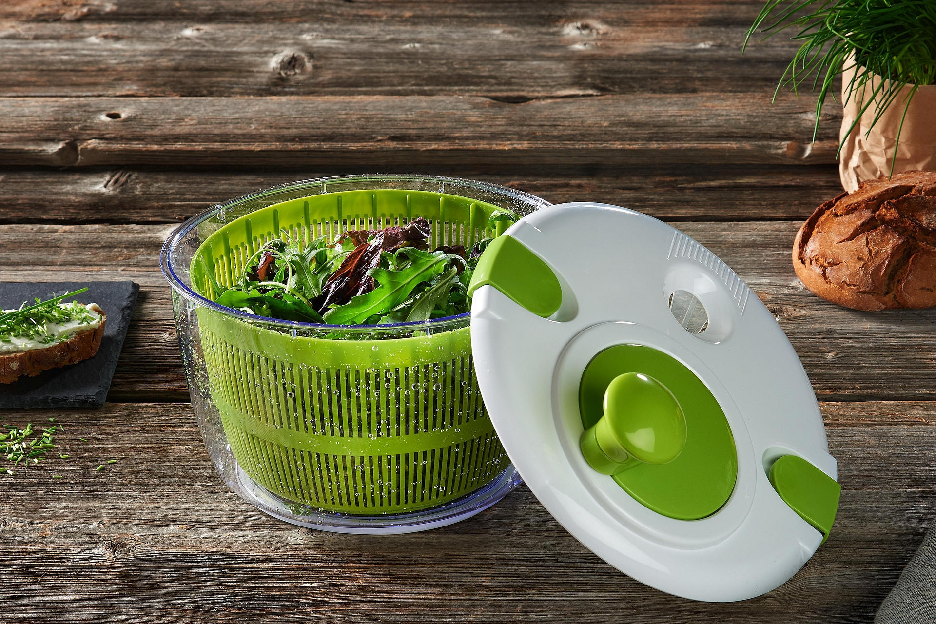 Plastična posuda za cijeđenje salate 