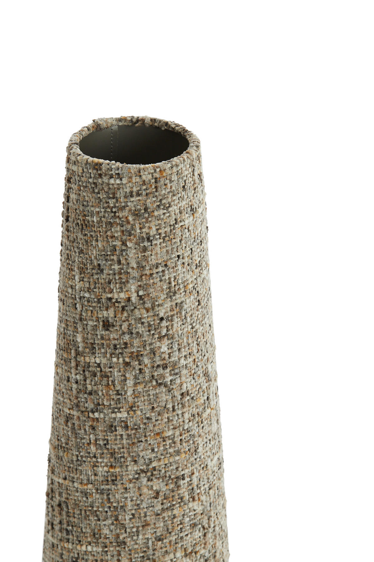 LAMPENSCHIRM Osire Grau 15/10.5/37.5 cm - Grau, Textil (15/10.5/37.5cm) - Light & Living