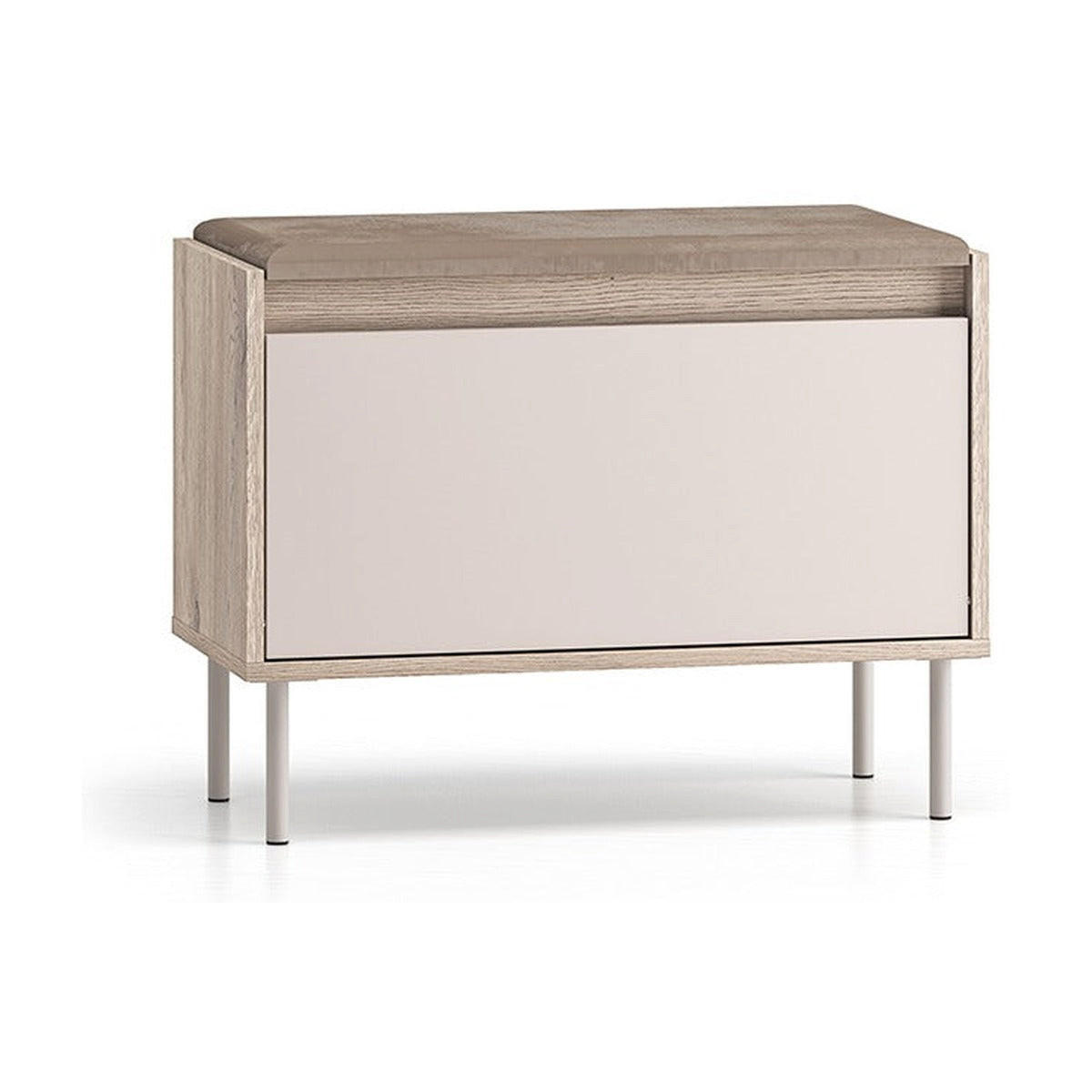 hi-markt Schuhschrank Kaschmir, Eiche 69x55x34 cm