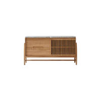 SIDEBOARD Isaure Natur aus Teak - Naturfarben, Holz (140/75/55cm) - Tikamoon
