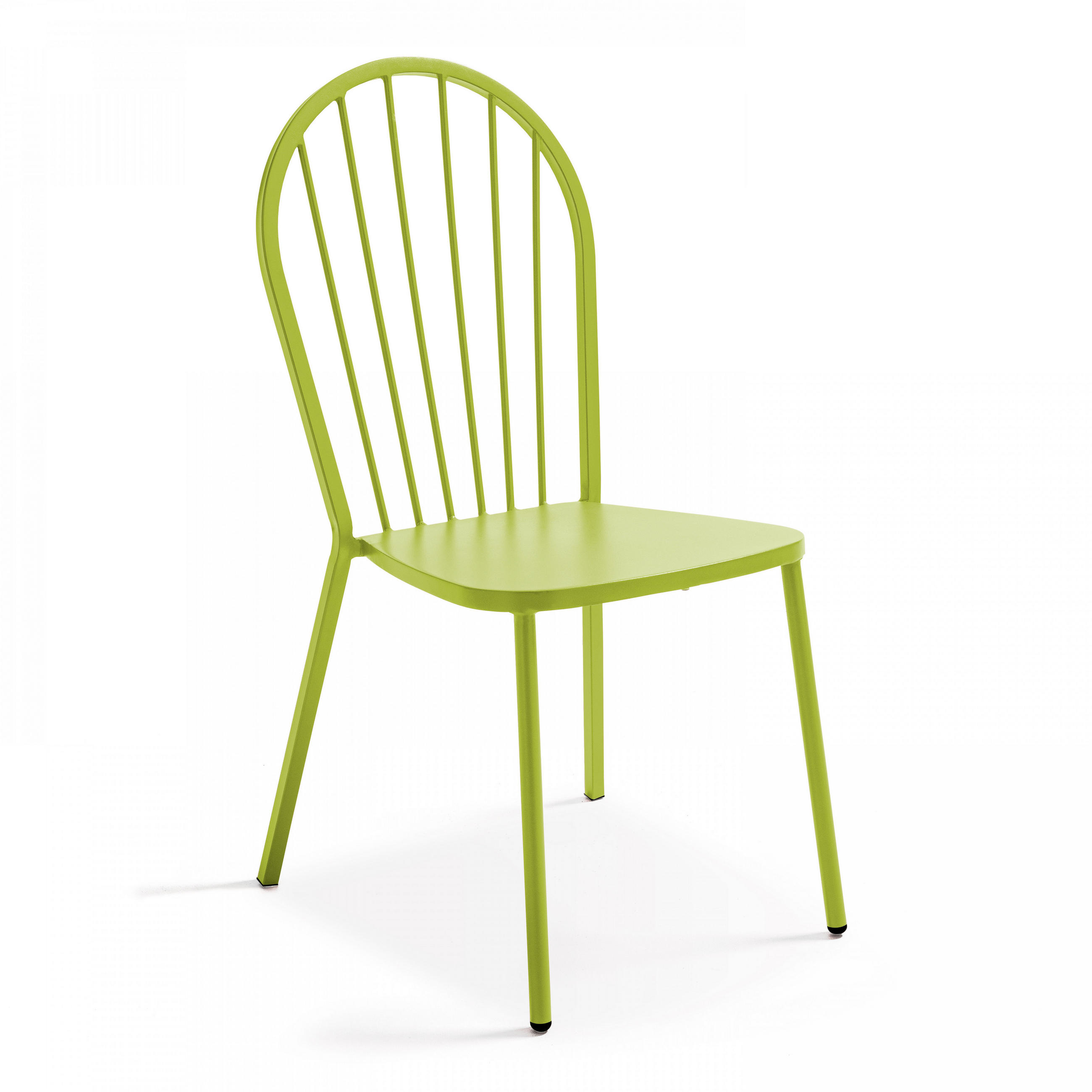 GARTENSTUHL, Grün - Grün, Metall (53/94/57cm) - Oviala