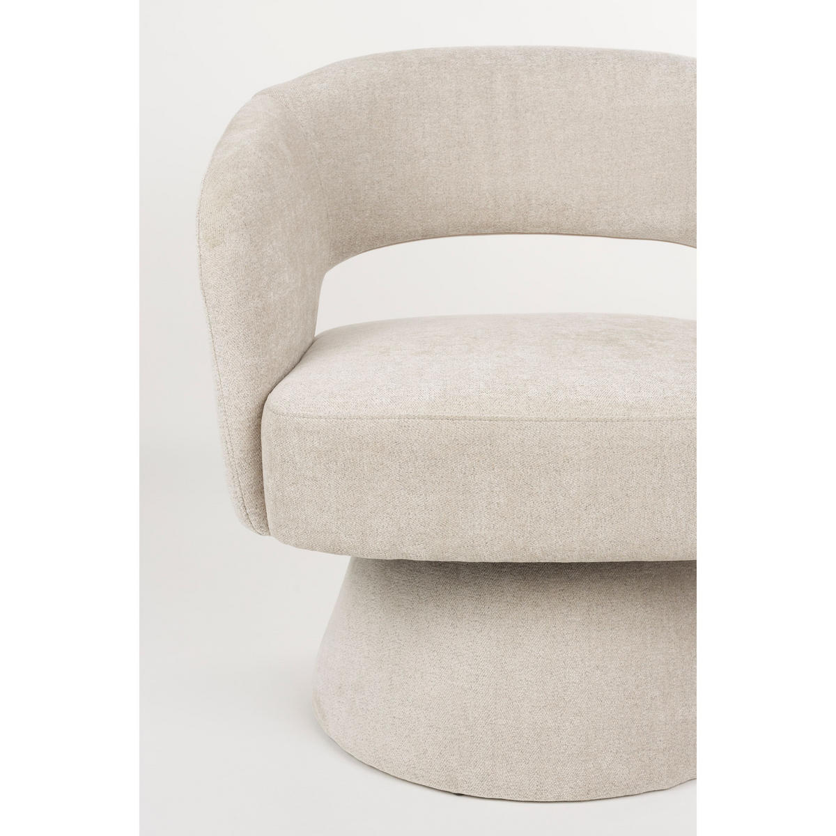 SESSEL Charina Beige - Beige, Kunststoff (71/78/65.5cm) - Housecraft Living
