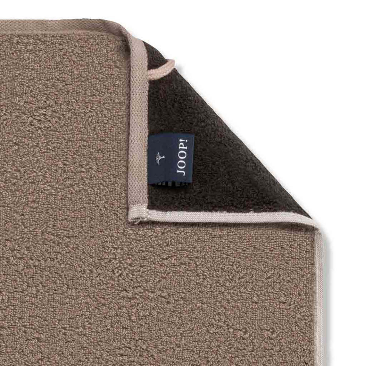 RUČNÍK PRO HOSTY, 30/50 cm, hnědá - hnědá, Basics, textil (30/50cm) - Joop!