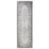 VINTAGE-LÄUFER George waschbar 80x240 cm - Schwarz/Grau, Kunststoff (80/240cm) - benuta