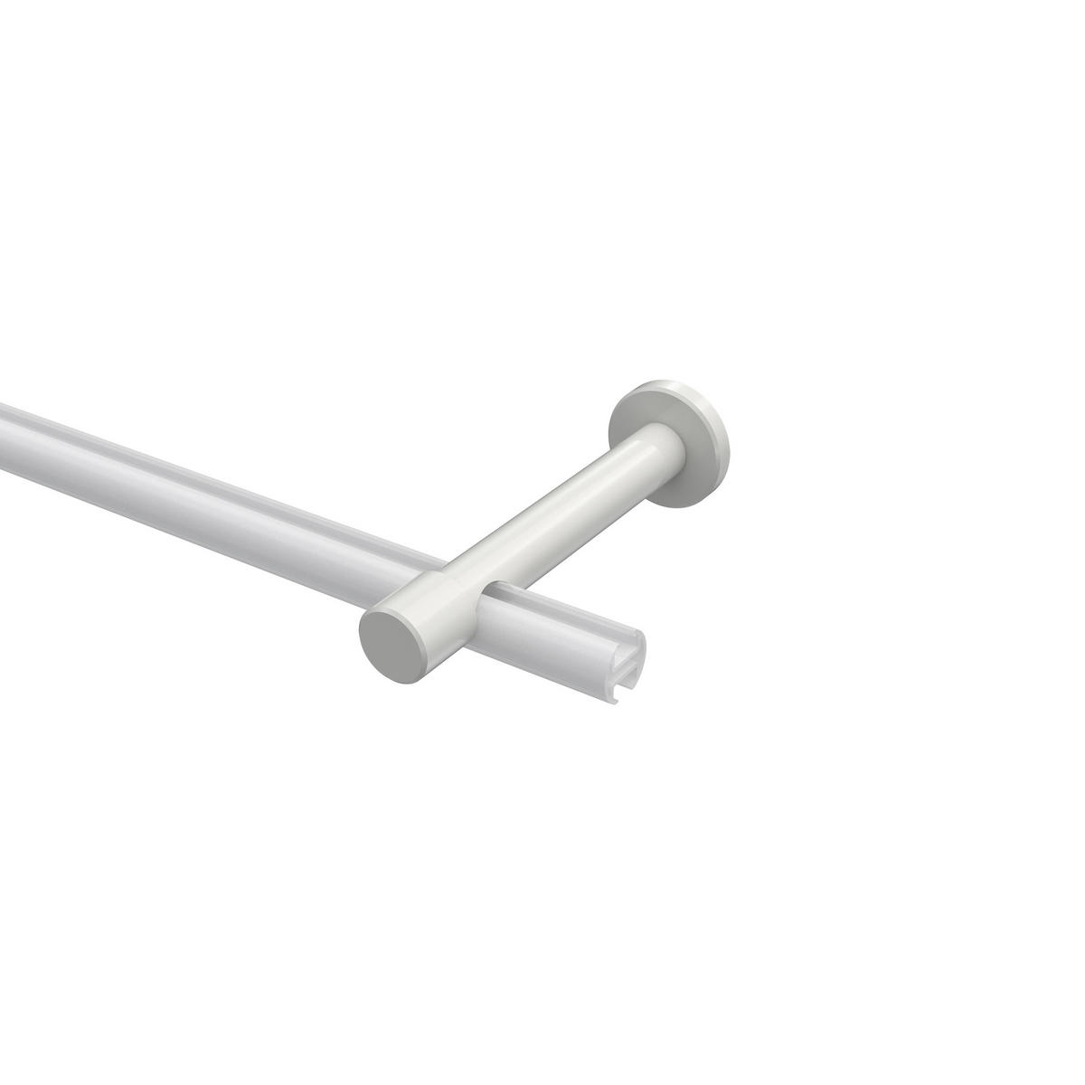 TRÄGER FÜR GARDINENSTANGEN 20 mm Ø, Prestige 1-läufig, Weiß - Weiß, Metall (13.7/4/4cm) - INTERDECO