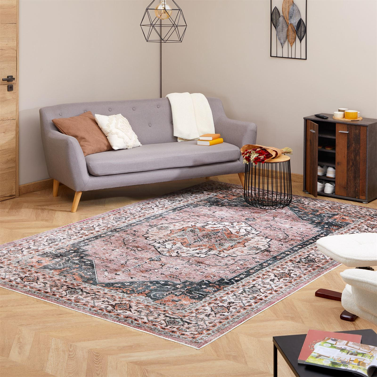 TEPPICH TRADITIONAL - Rotbraun, Textil (200/300cm) - IDIMEX