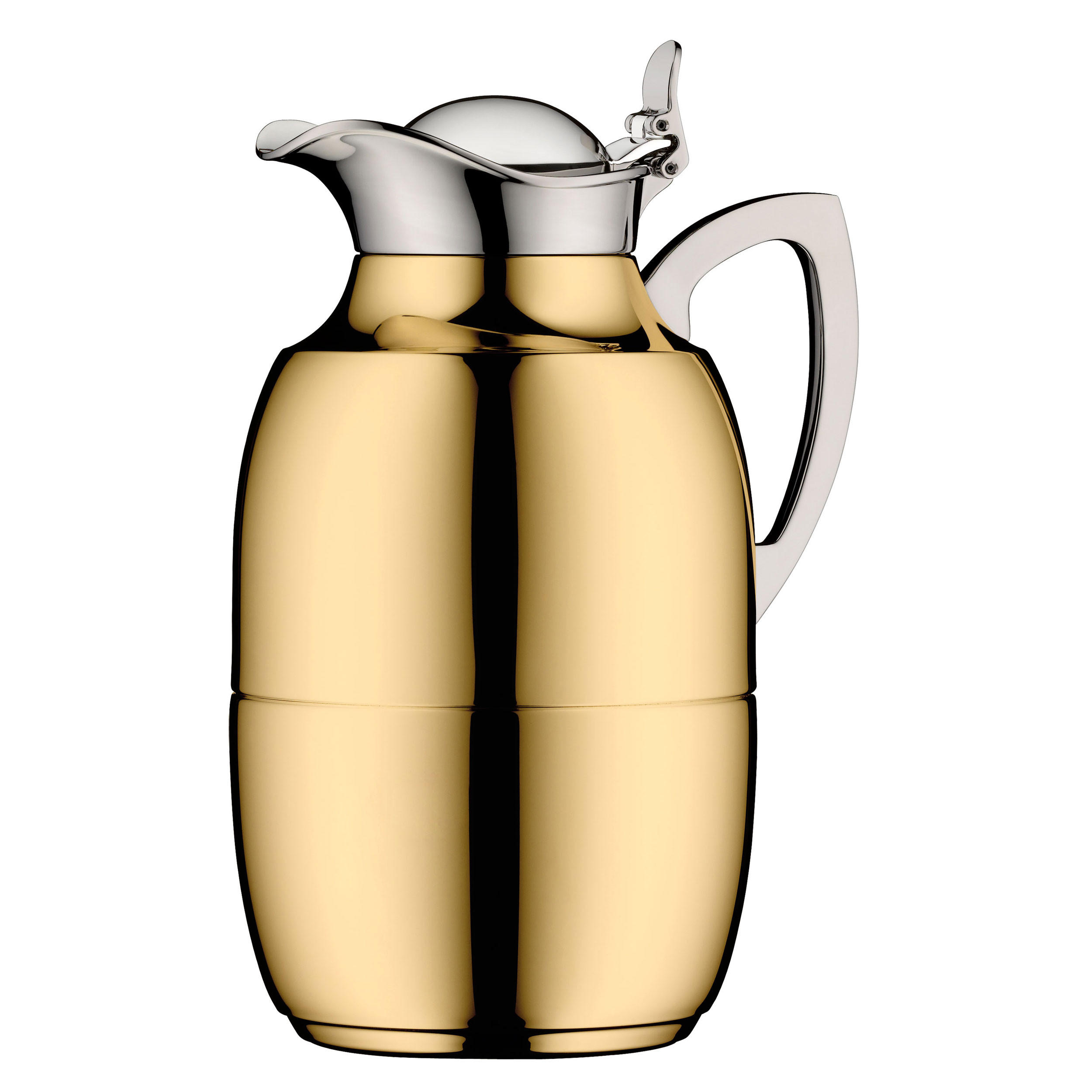 ISOLIERKANNE JUWEL s/s gold plated 1 L - Goldfarben, Metall (1L) - Alfi