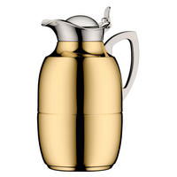 ISOLIERKANNE JUWEL s/s gold plated 1 L - Goldfarben, Metall (1L) - Alfi