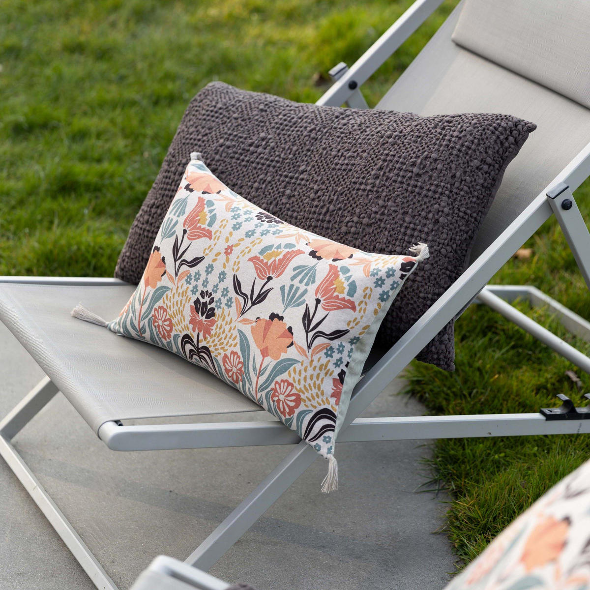 KISSEN Tana kaffee 40 x 65 cm - Braun, Textil (40/65cm) - Vivaraise