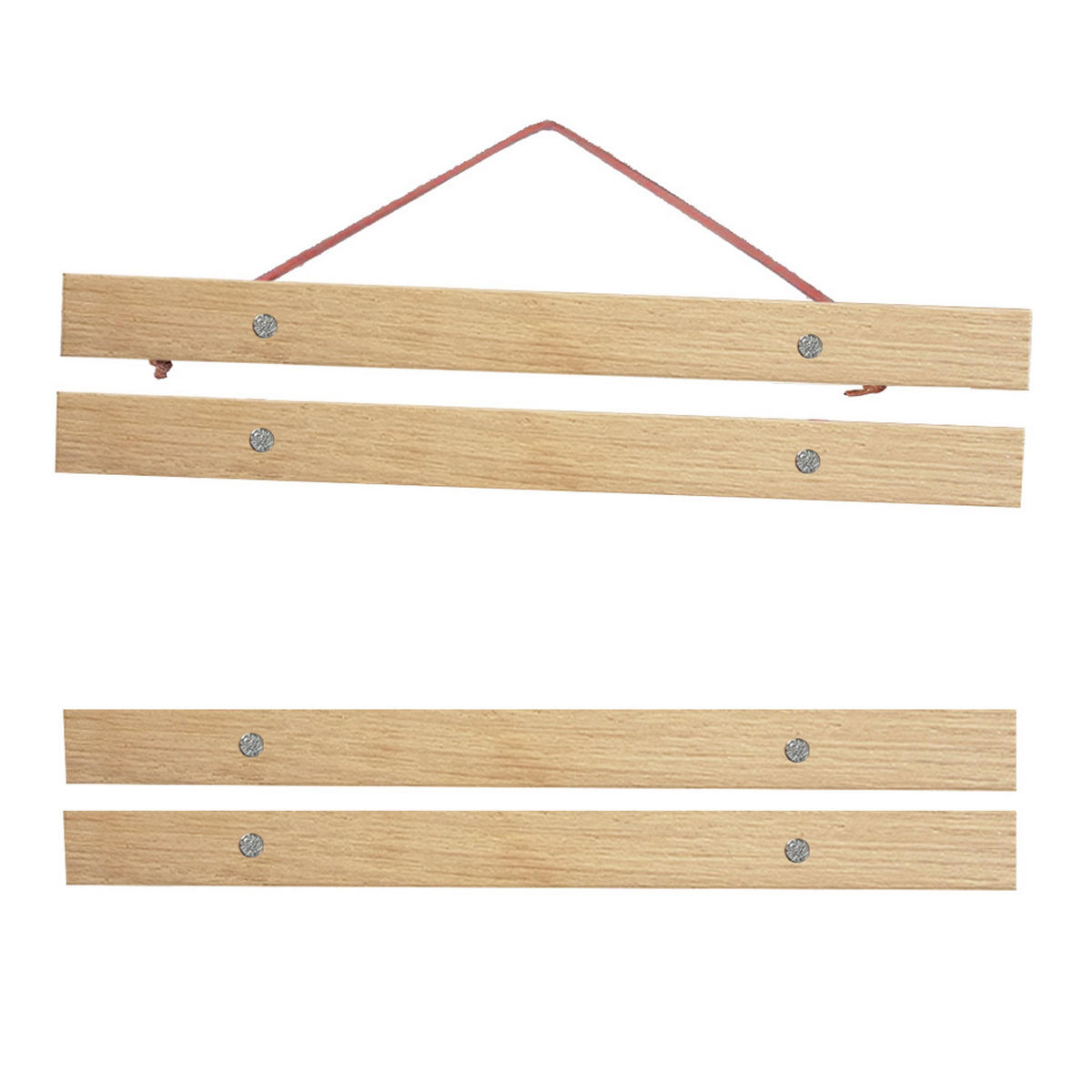 POSTERLEISTE magnetisch 70 cm Eiche - Beige, Holz (71/2/2cm) - artissimo