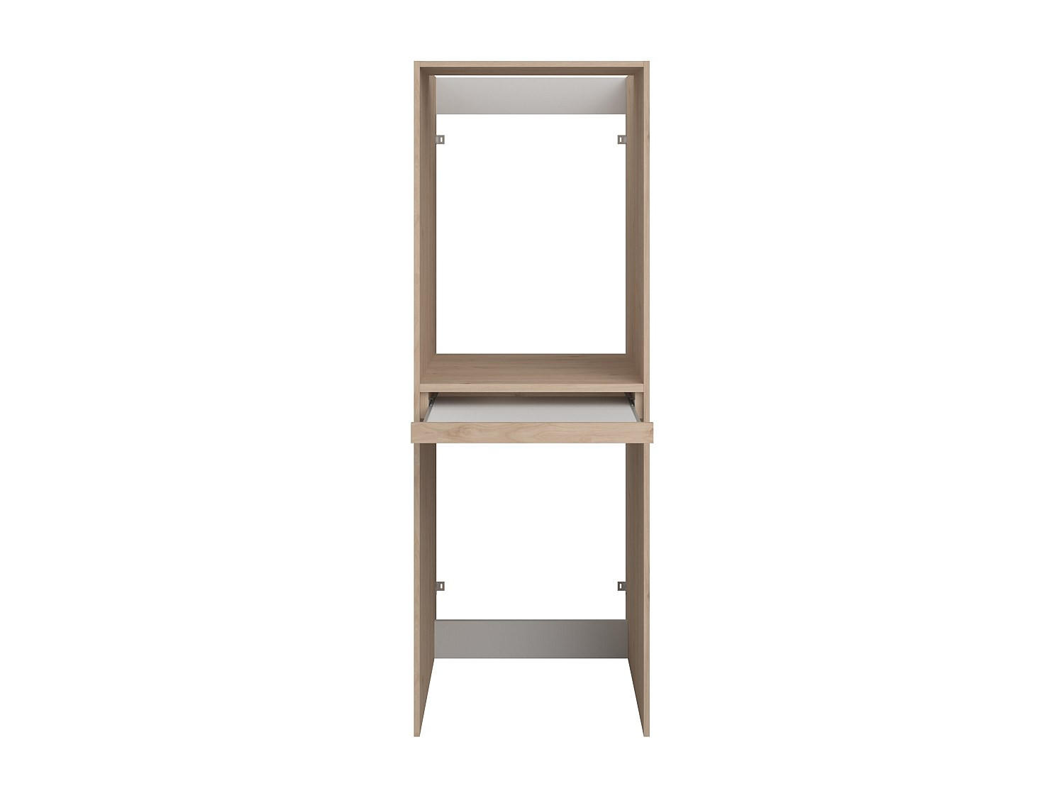 WASCHMASCHINENMÖBEL - 64.2 cm x 64.9 cm - holz - naturfarben hell Erkano - Naturfarben, Holz (64.2/184.4/64.9cm) - Vente-Unique