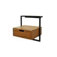 NACHTTISCH AIDY Holz Akazie - Braun, Holz (44/45/35cm) - KAWOLA