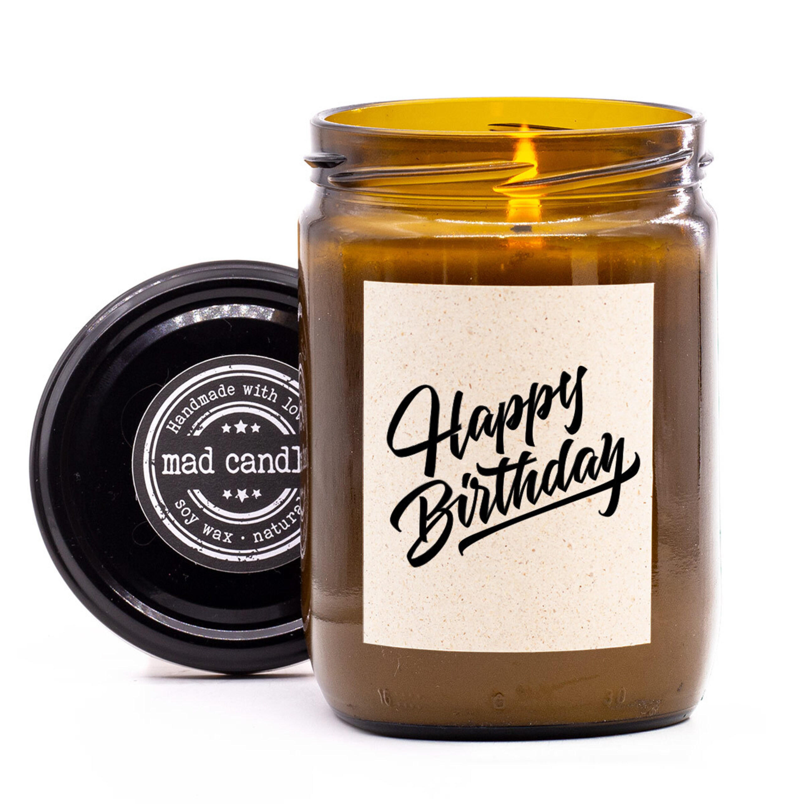DUFTKERZE MadCandle - Multicolor, Naturmaterialien/Glas (12cm)