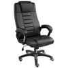 BÜROSTUHL Mafz, einstellbare Wippfunktion, schwarz - Schwarz, Textil (49/50/52cm) - tectake