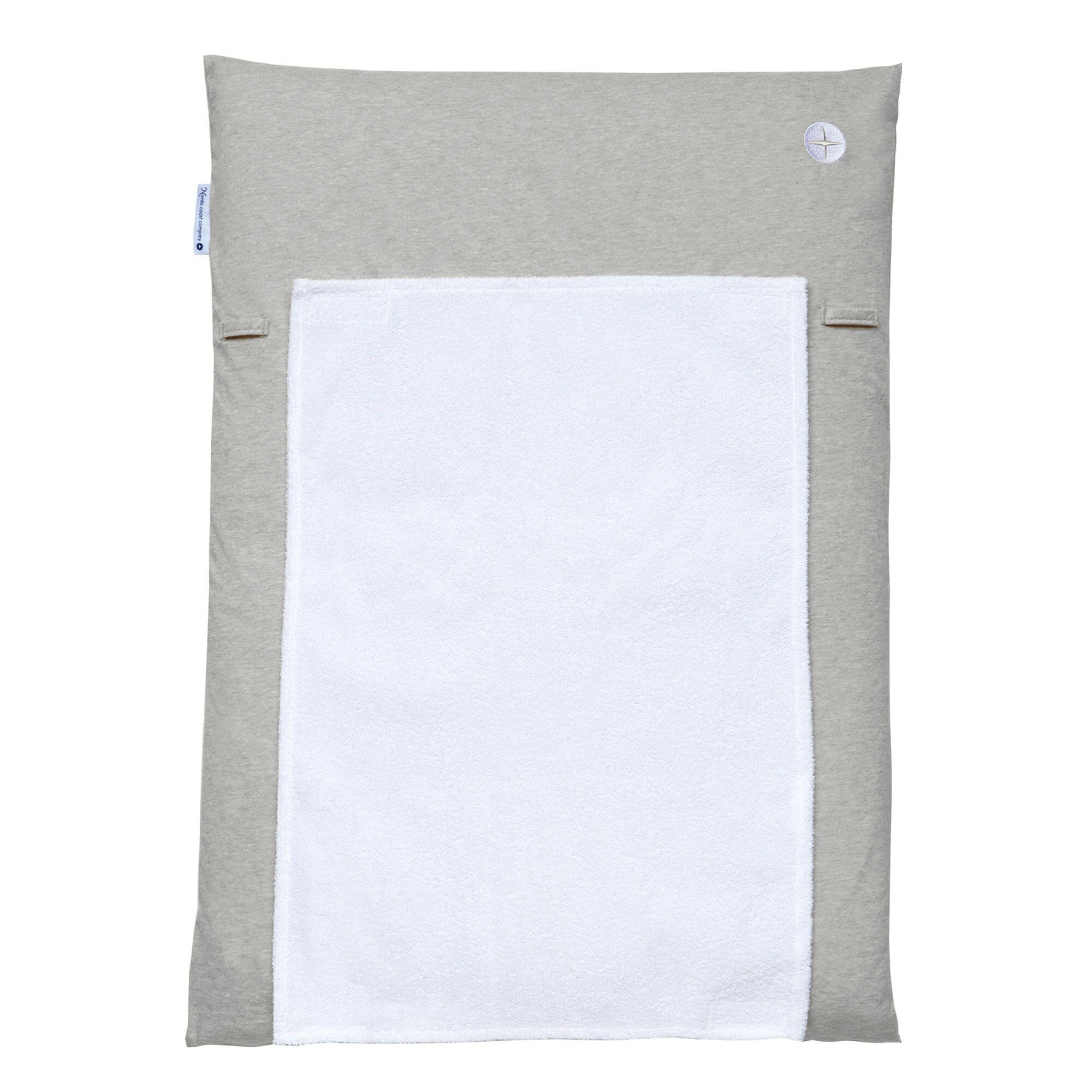 WICKELAUFLAGE Grau schmal - Grau, Textil (50/70cm) - nordic coast company