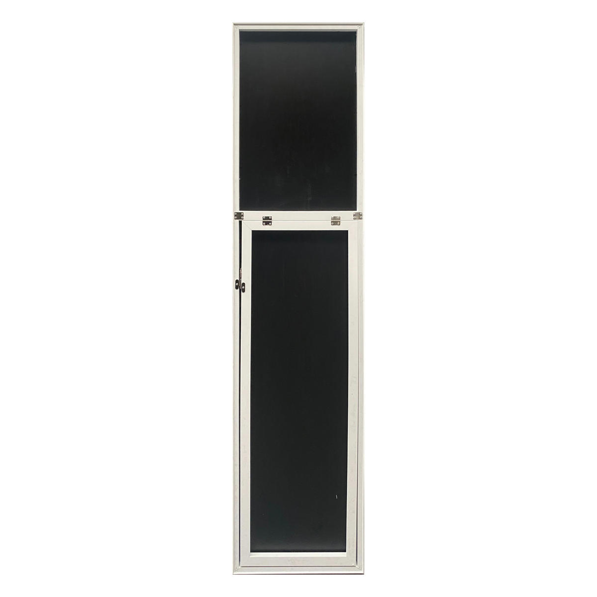 STANDSPIEGEL Barletta - Weiß, Glas/Kunststoff (35/150.6/150cm) - [en.casa]